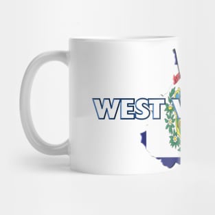 West Virginia Colored State Mug